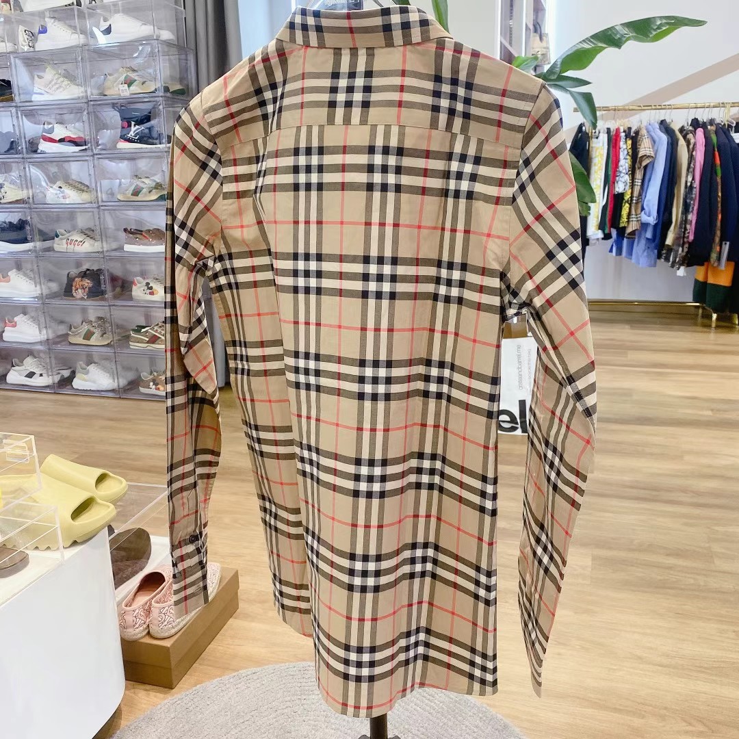 Burberry Children's 14Y Plaid Long-Sleeve Shirt63440399964929111