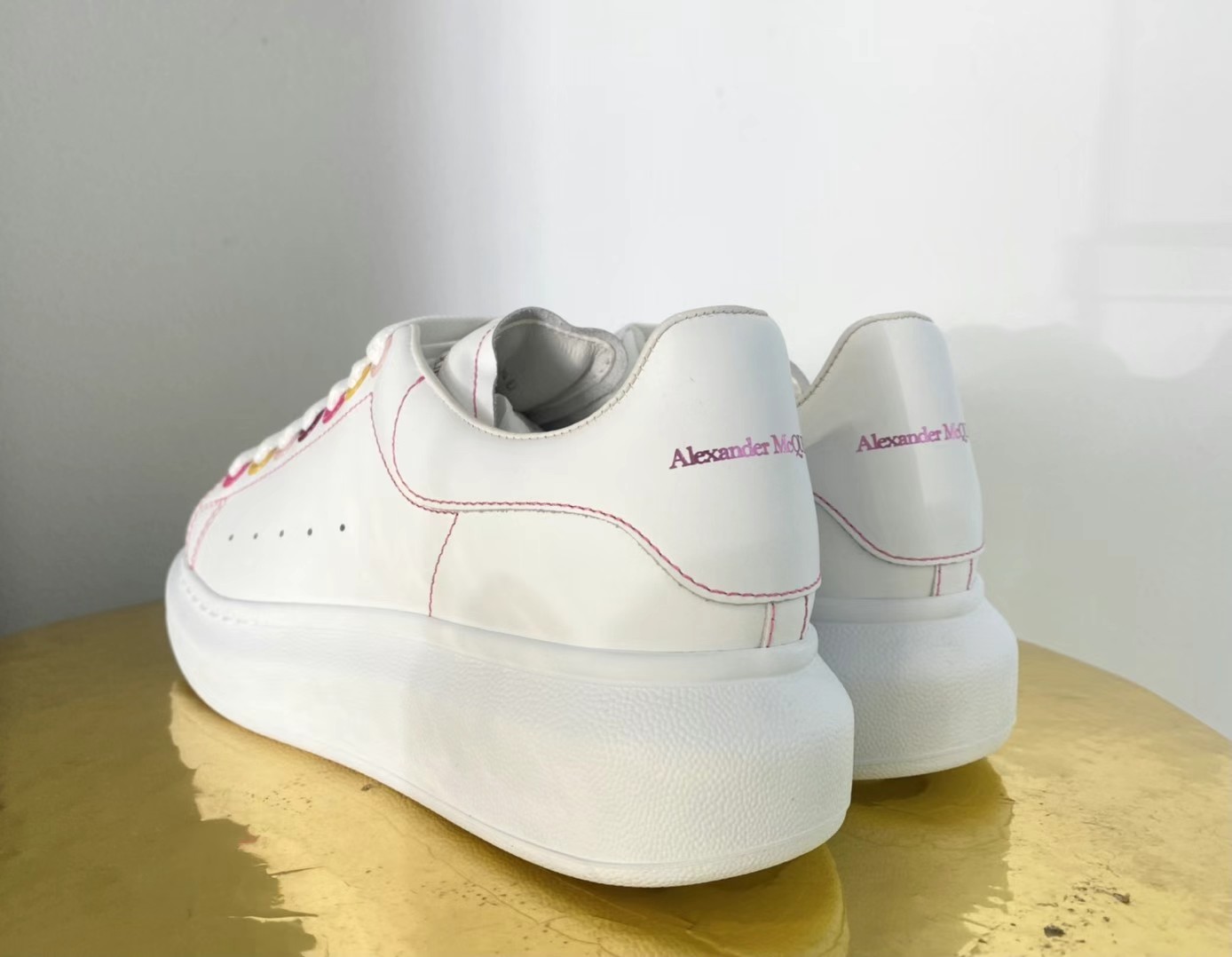 McQueen white sneakers63440380126722111