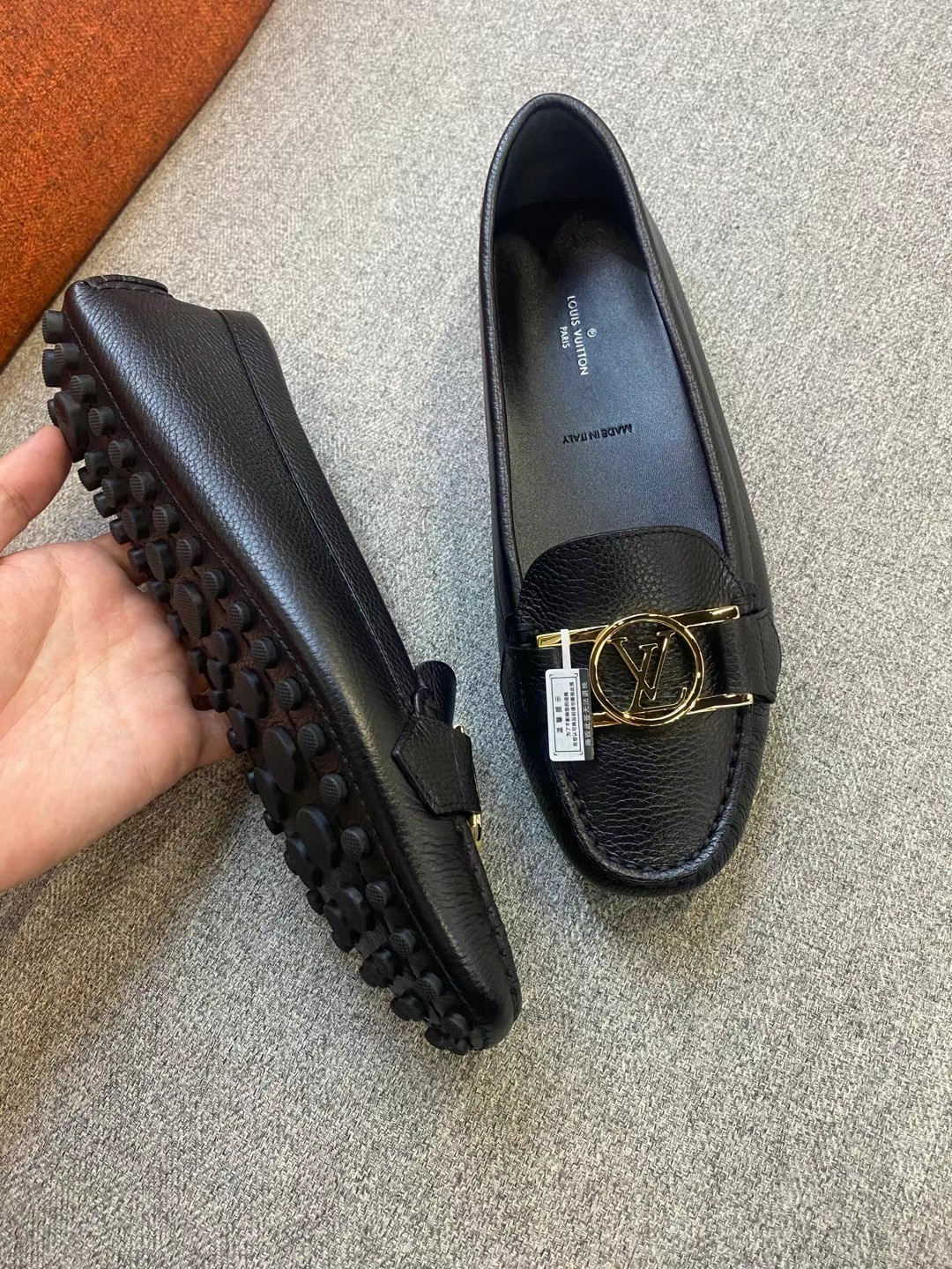 LV women's Moccasin size 3763440375020163111