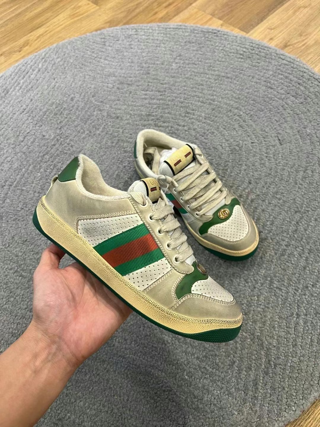 Gucci 脏脏鞋 63440372932609111