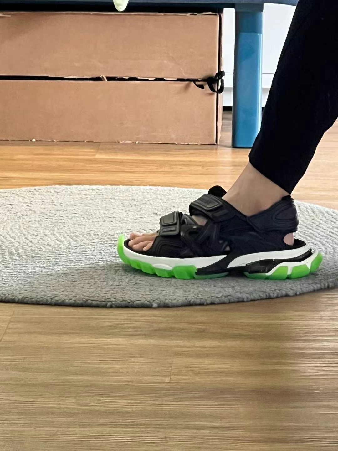 Balenciaga track sandals size 4263440338821505111
