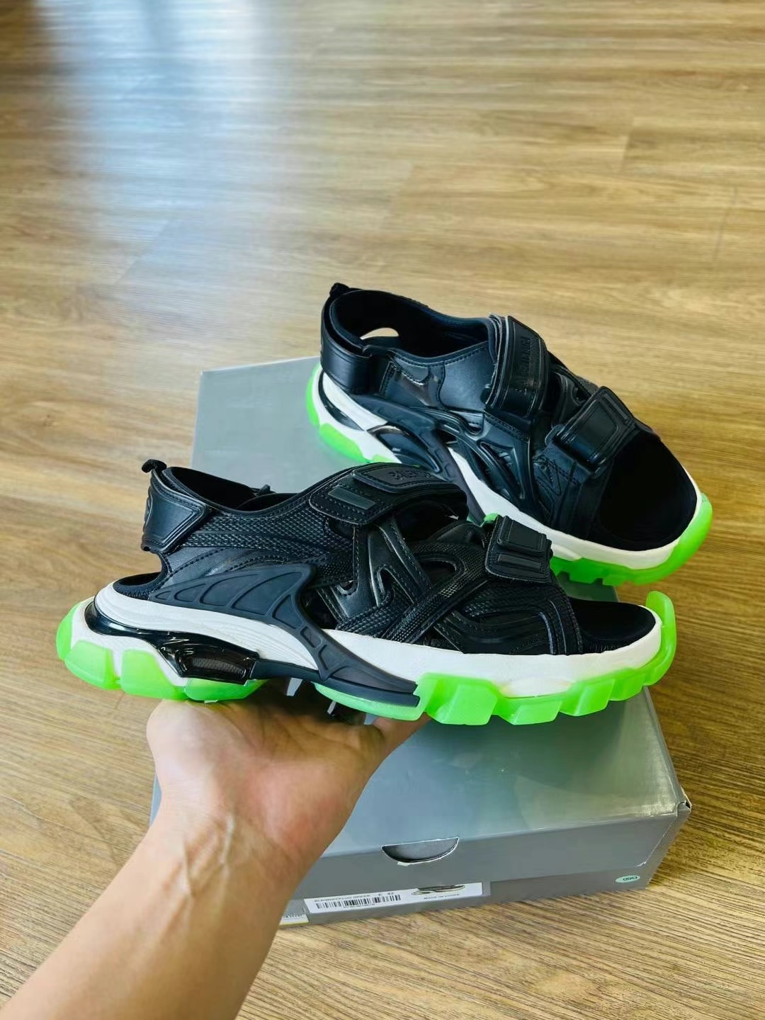 Balenciaga track sandals size 4263440338821505113
