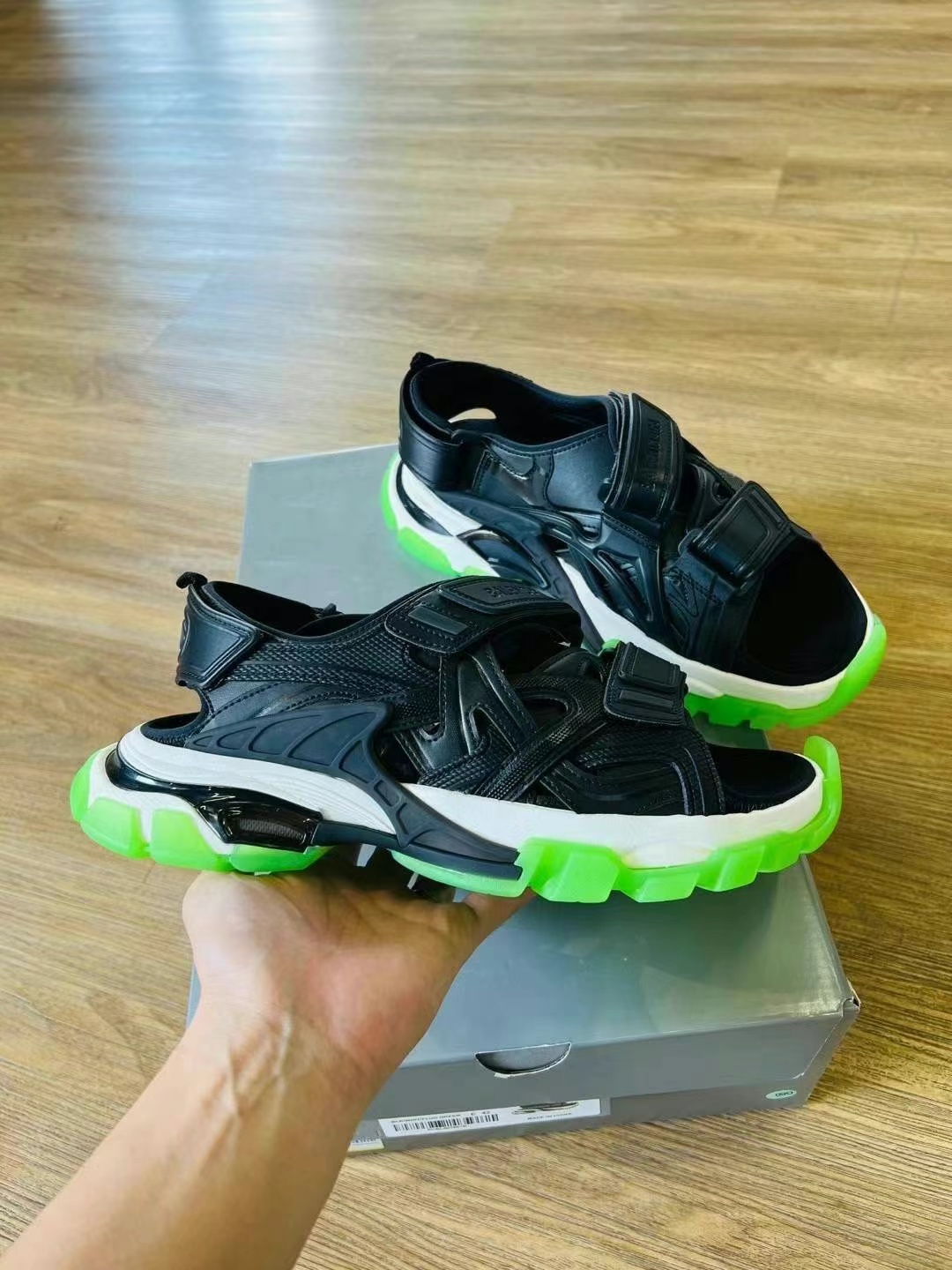 Balenciaga Track Sandals Size 4263440324058497112