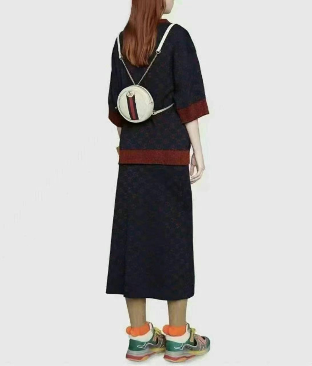 Gucci 圆饼双肩包63440323261186112