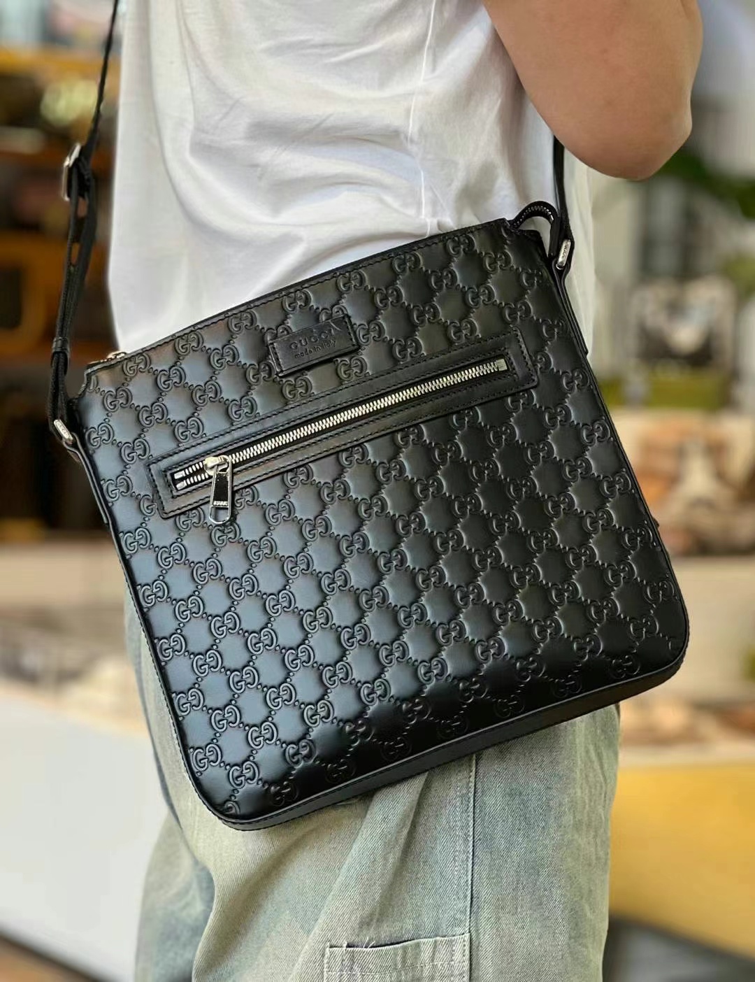 Gucci 男士斜挎包63440312977537112