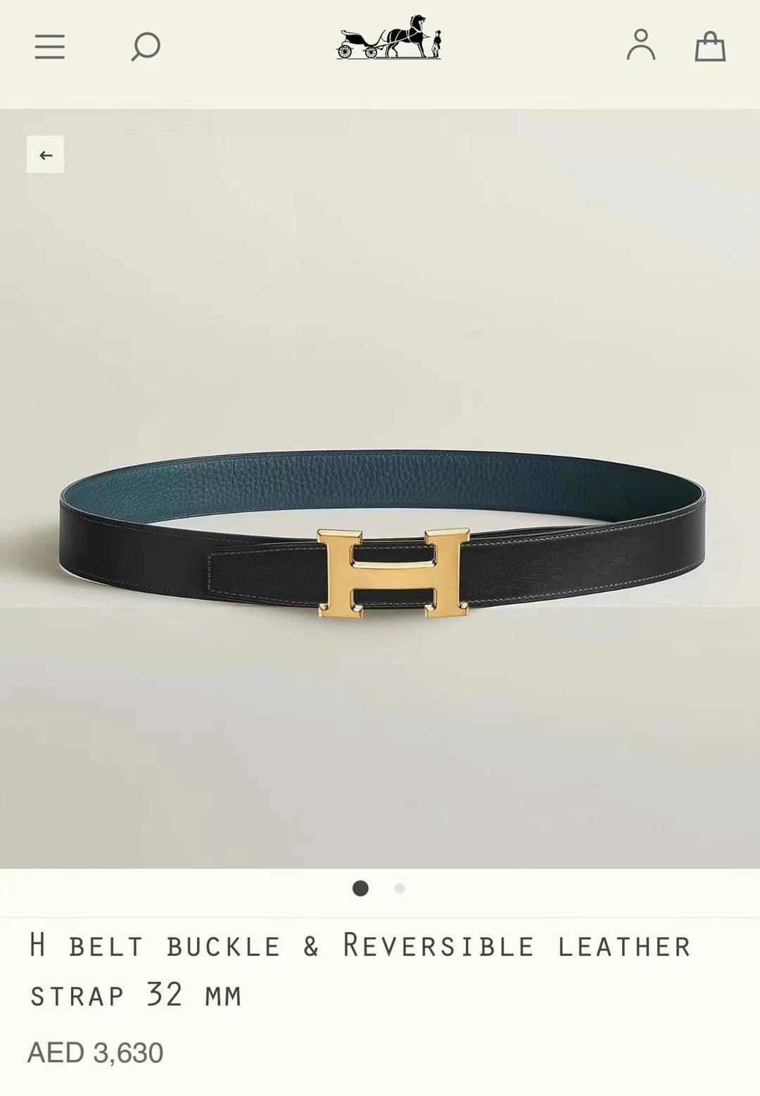 Hermes Men's Belt 105cm63440290276481111