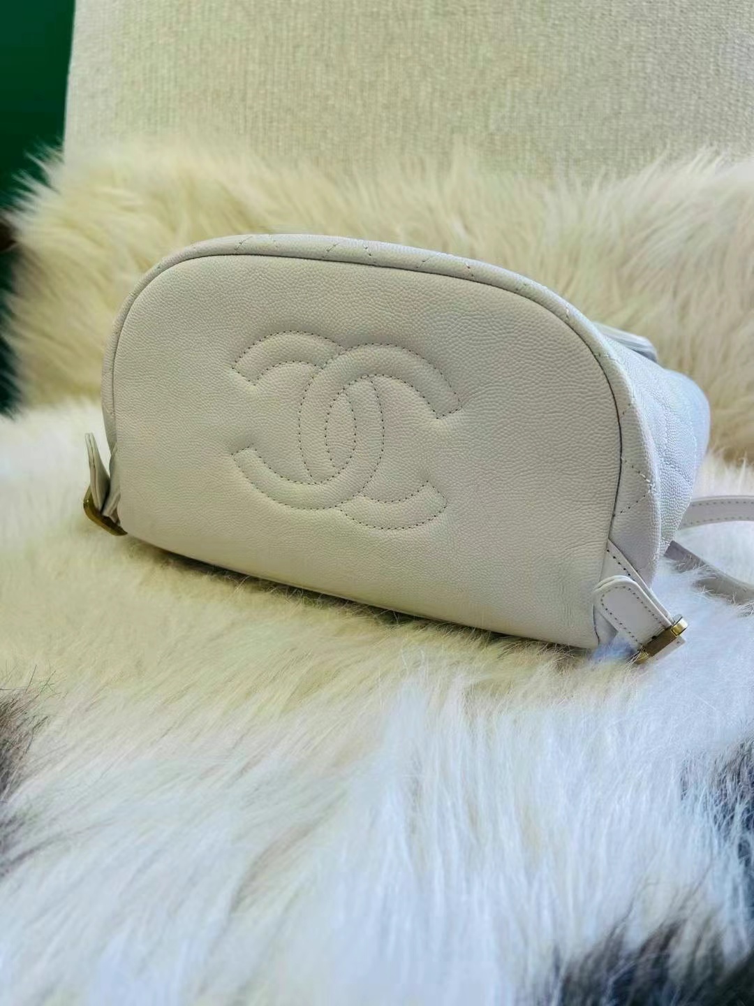 Chanel, Crinkled Calfskin, Backpack63440282797699112