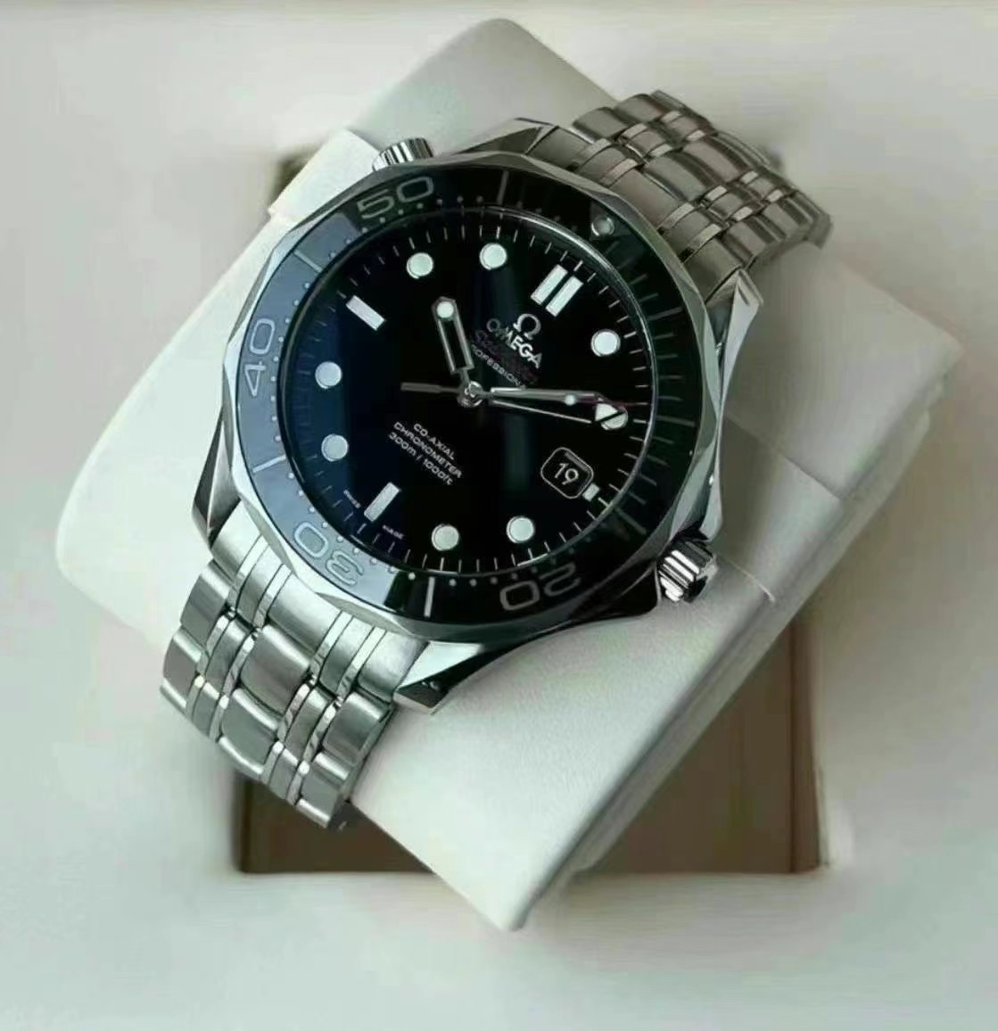 Omega Classic Seamaster 300, Black 41mm Discontinued Model63440282315267110