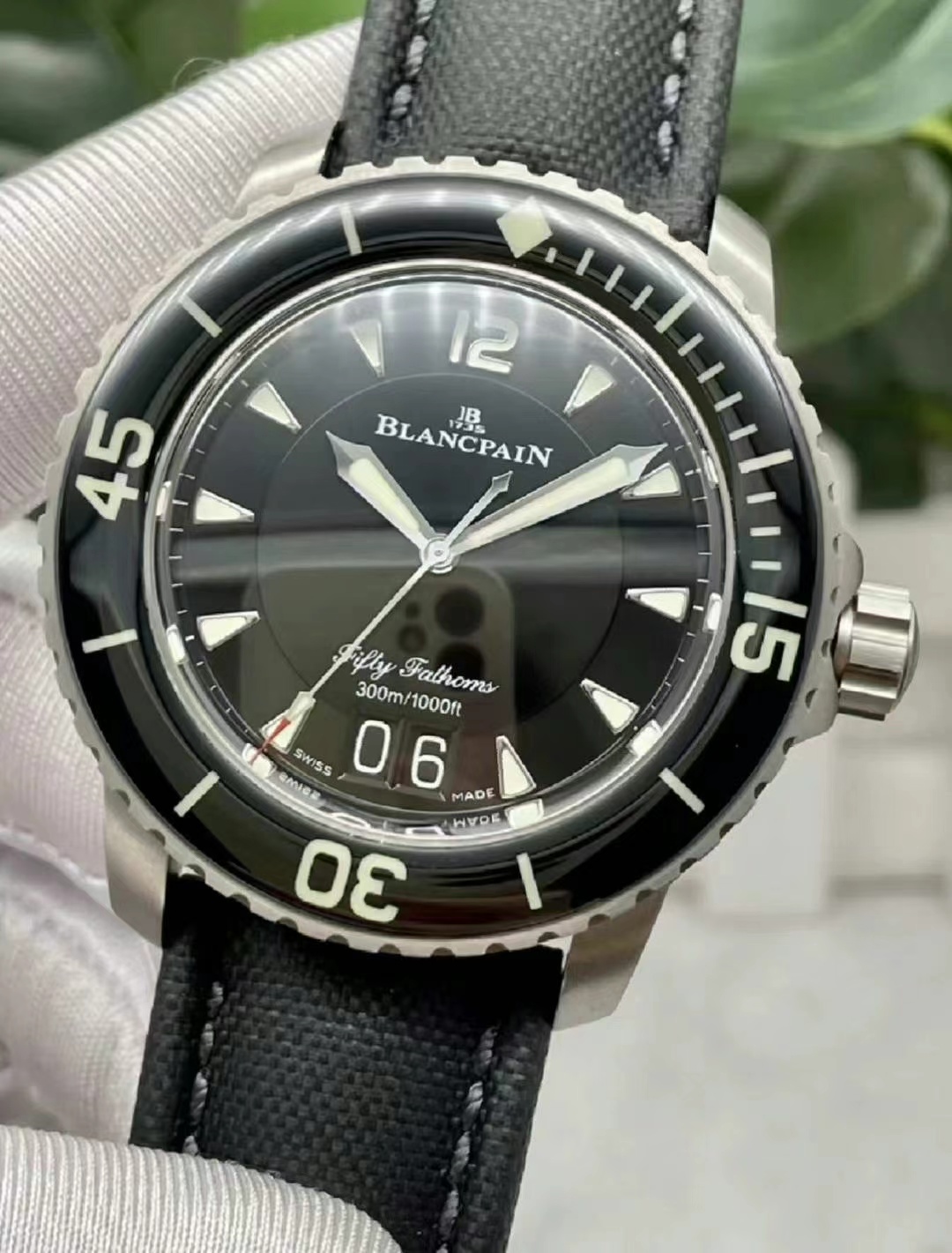 Blancpain Fifty Fathoms 5050 12B30 B52B Butterfly Clasp63440273294723111