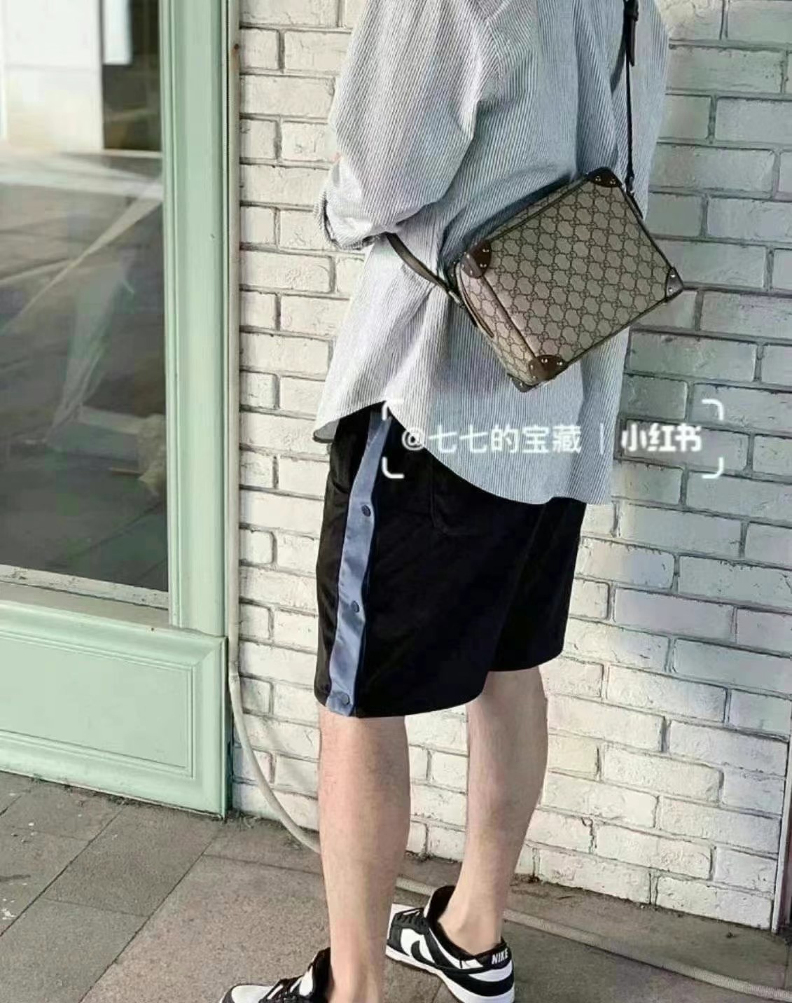 Gucci 盒子斜挎包 内购剪标款 23*19*1063440257520001111