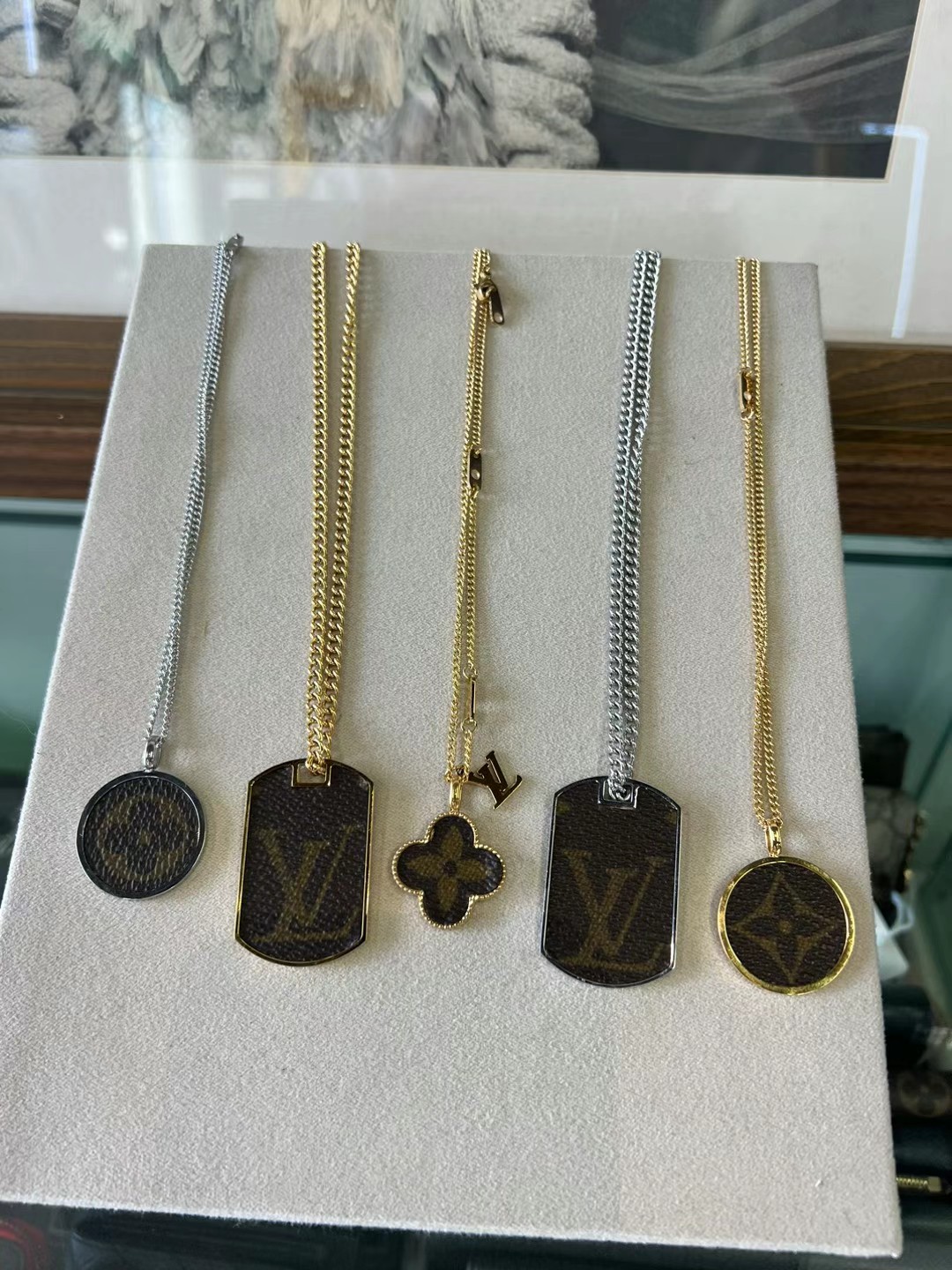 LV 拆包原皮DIY 项链63440243437443111