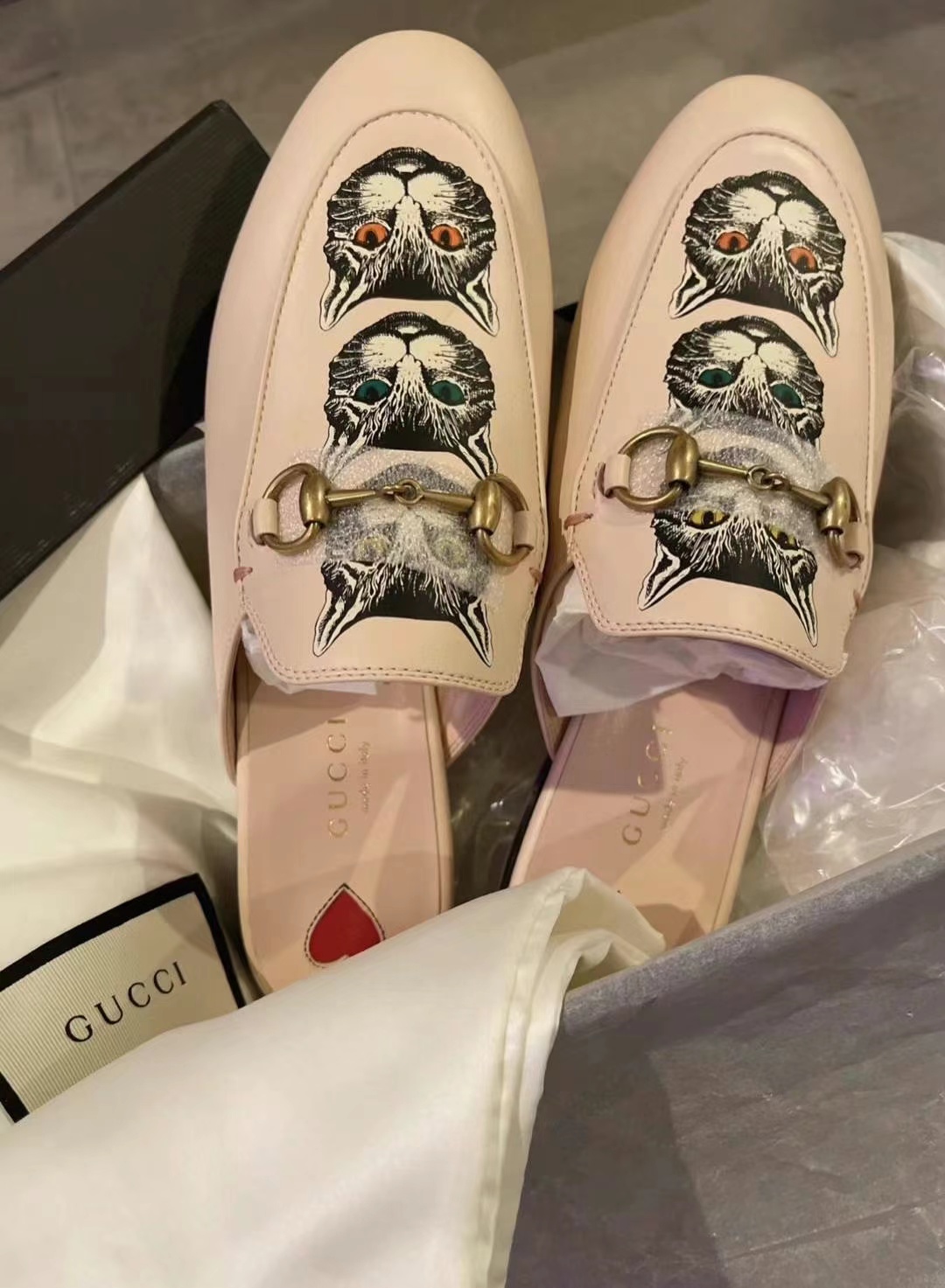 Gucci mules, size 36.5, runs small63440224572675111