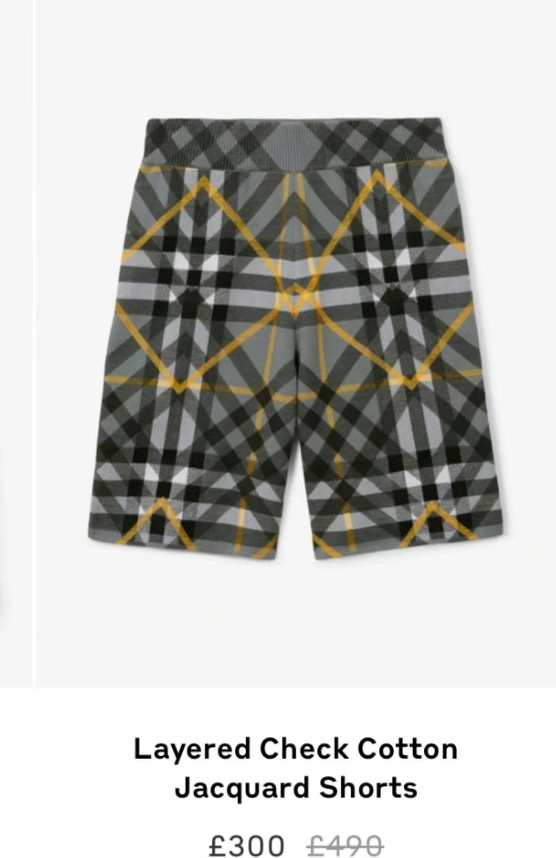 Burberry Shorts XS M XL63440148133763111