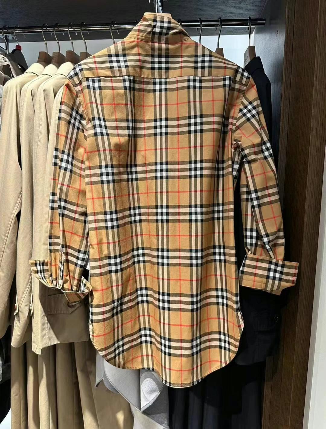 Burberry Women's Classic Plaid Shirt Size 3863440131868162111