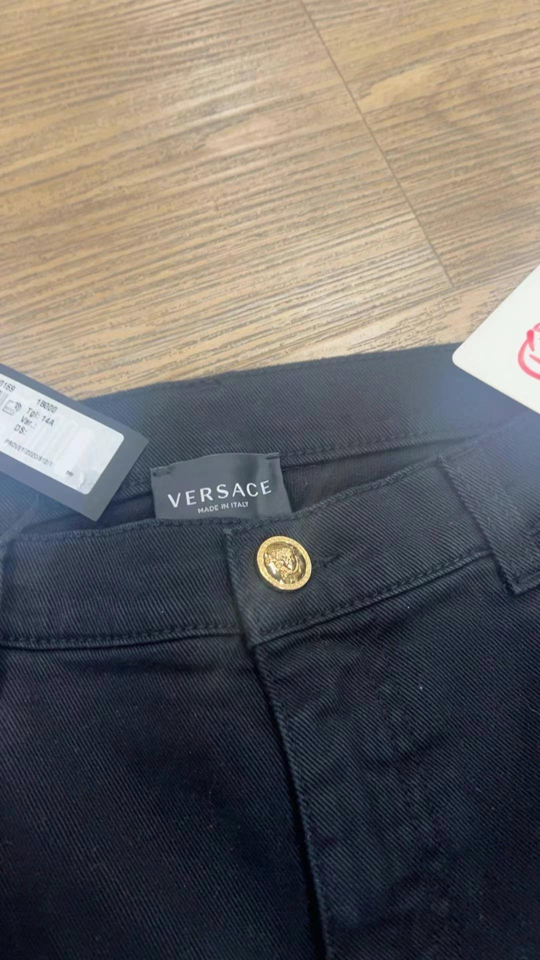 Versace black jeans for women63440096013314111
