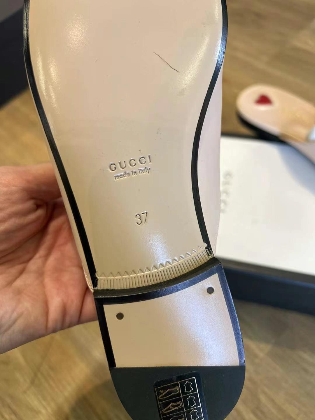 Gucci size 37, runs half a size small63440081806465111