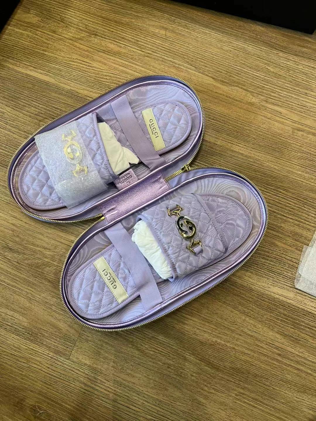 Gucci 旅行装 拖鞋38.5码63440064948483111
