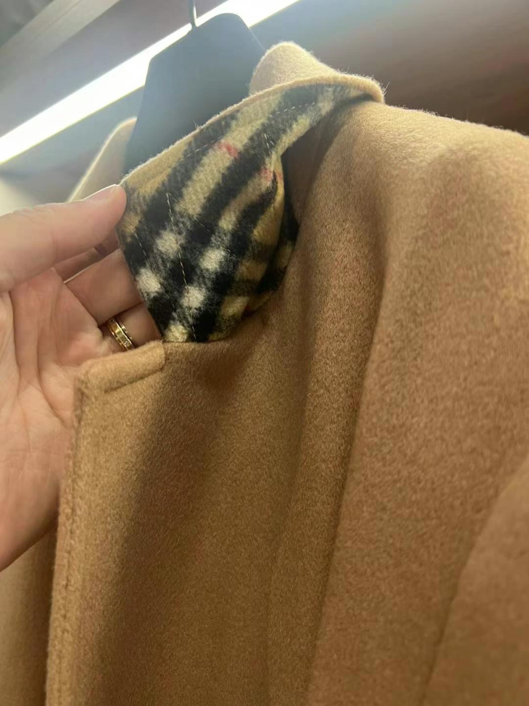 Burberry 100% Cashmere Coat Size 3863440054979203112