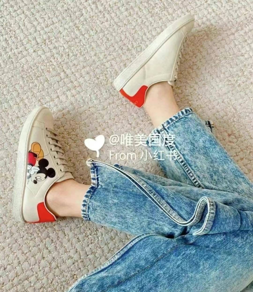 Gucci Disney Collaboration Dirty Shoes Unisex63440030225539112