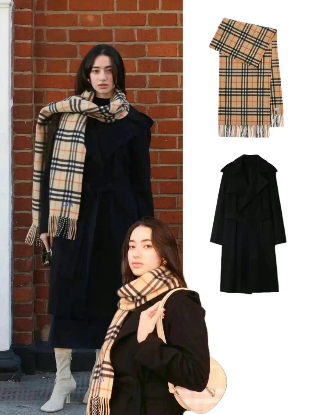 Burberry 100% Cashmere Scarf 30*169cm63440028154371112