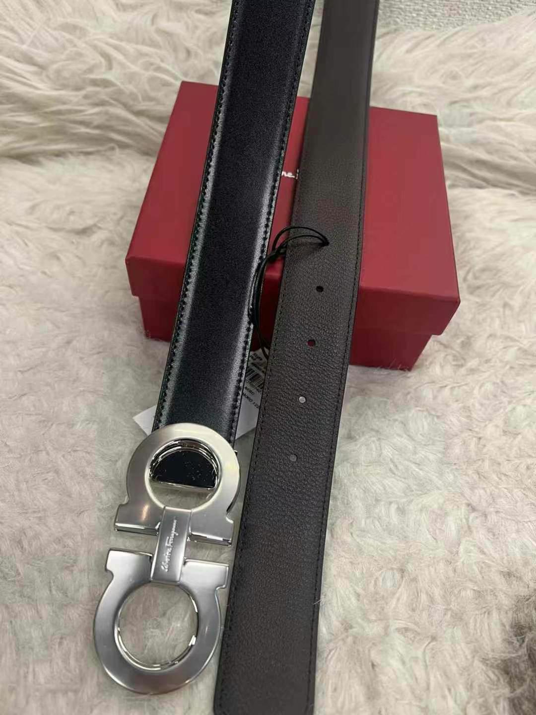 Salvatore Ferragamo Men's Belt 105cm Adjustable63440018070017111