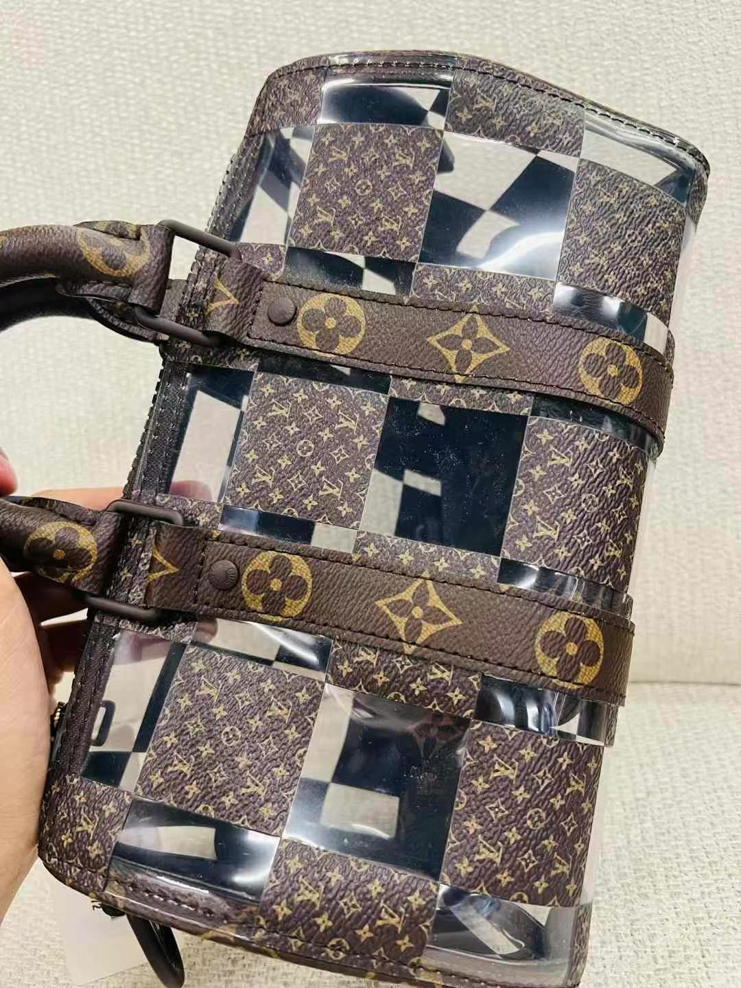 LV 秀款老花透明keepall2563440008527619111