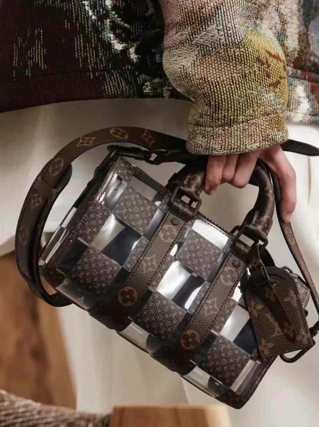 LV 秀款老花透明keepall2563440008527619113