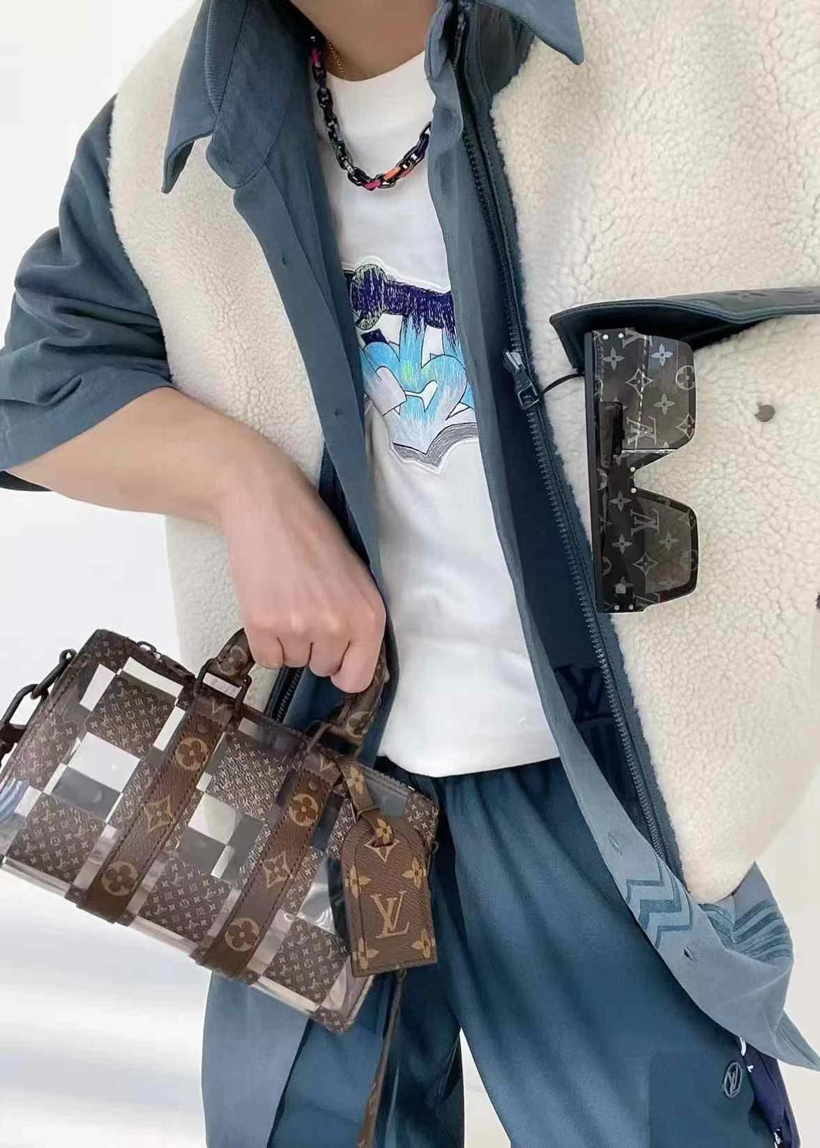 LV 秀款老花透明keepall2563440008527619114