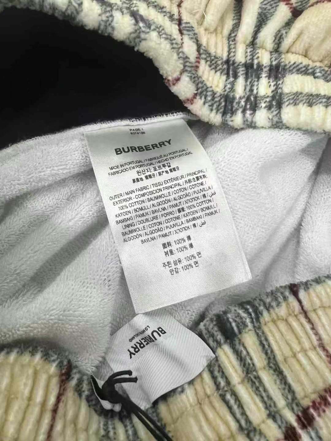 بوروبري، سروال قصير من القطن الخالص، للرجال والنساء، مقاس S63439994221315111