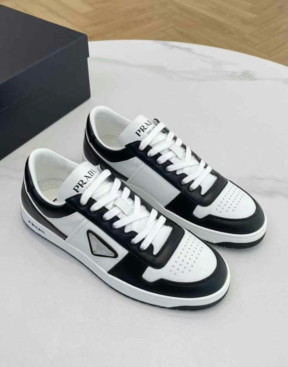 Prada 熊猫板鞋 37码63439967803394111