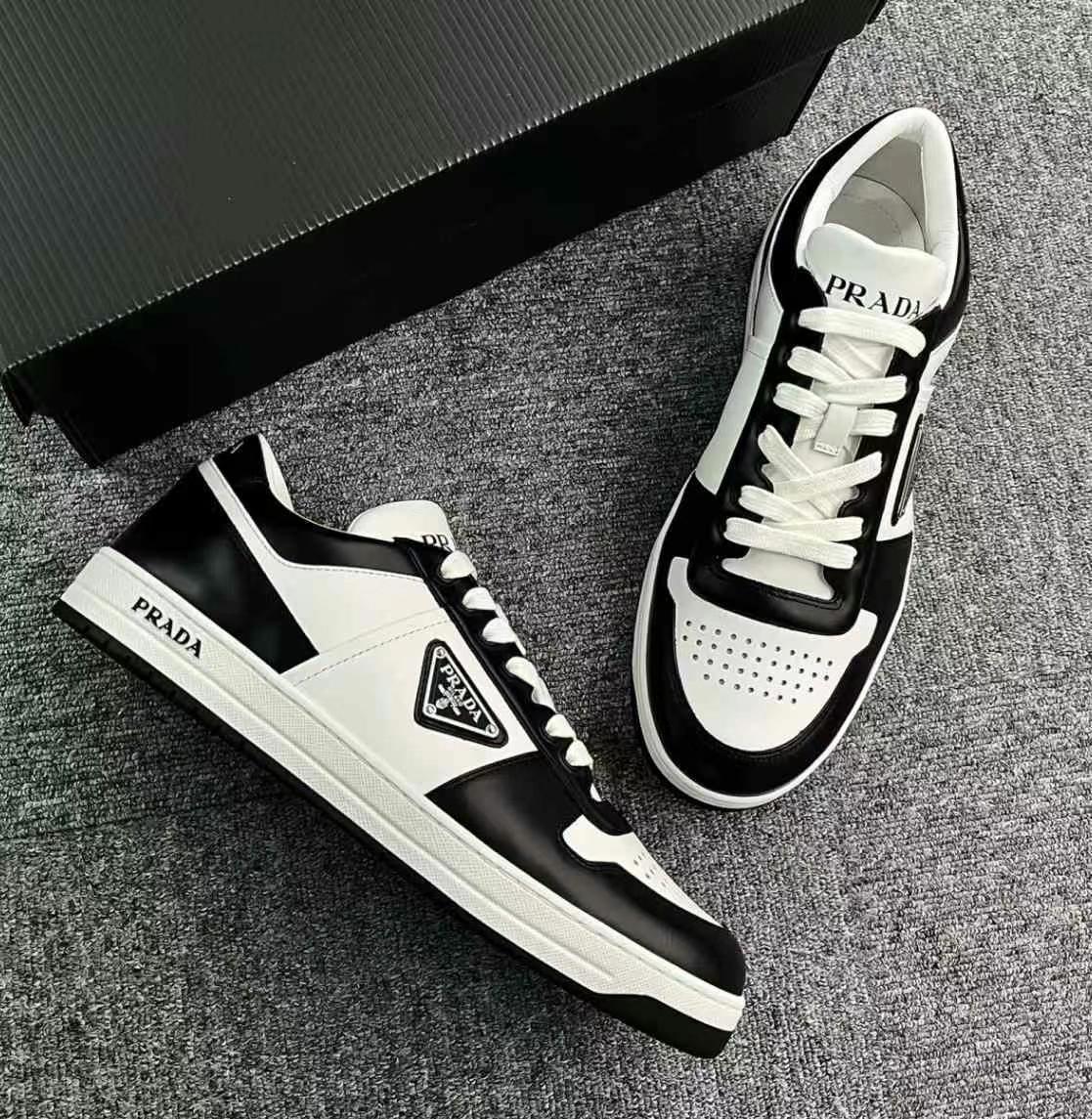 Prada 熊猫板鞋 37码63439967803394112