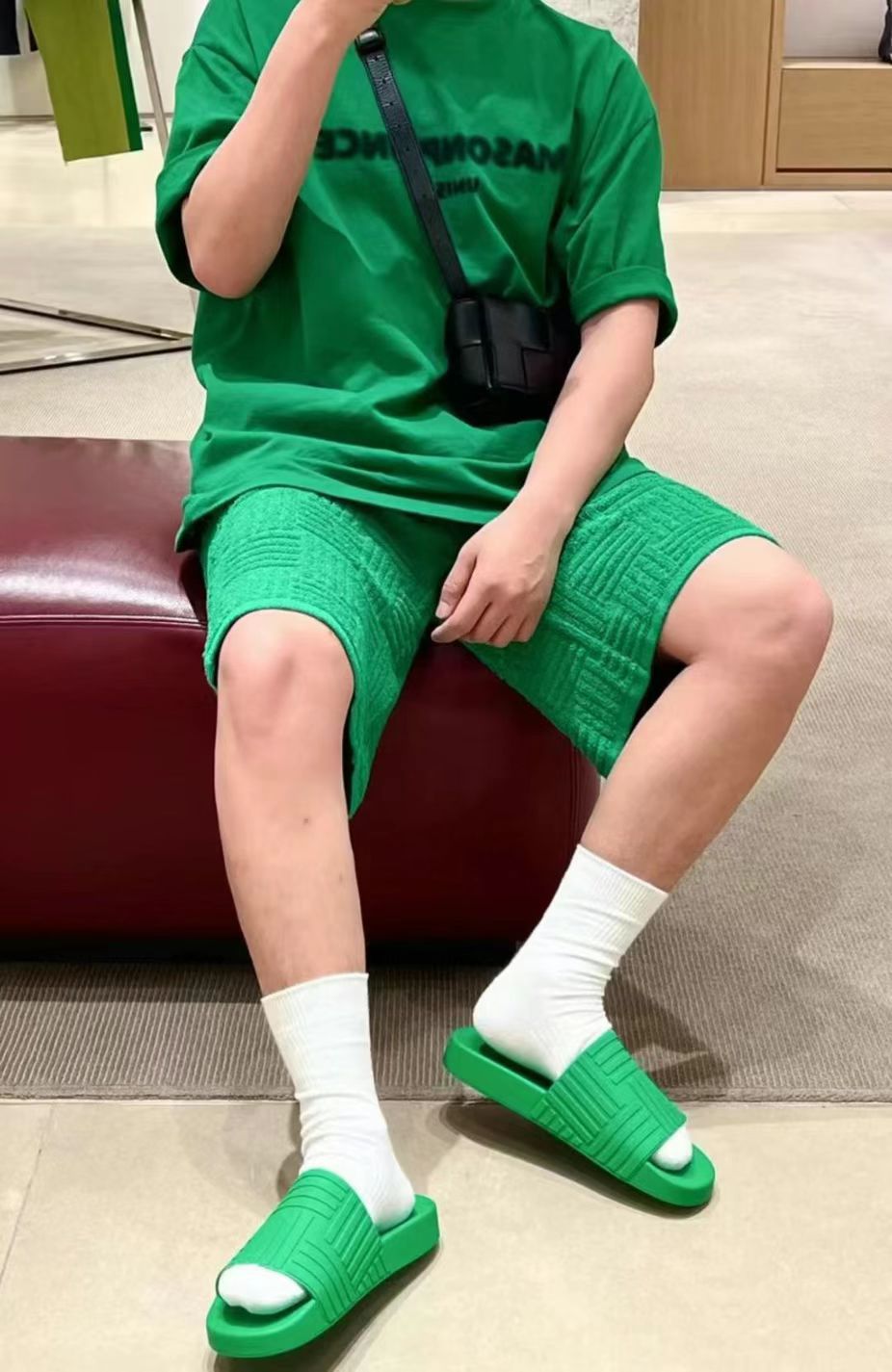 BV Classic Green Beach Slippers63439916571906114