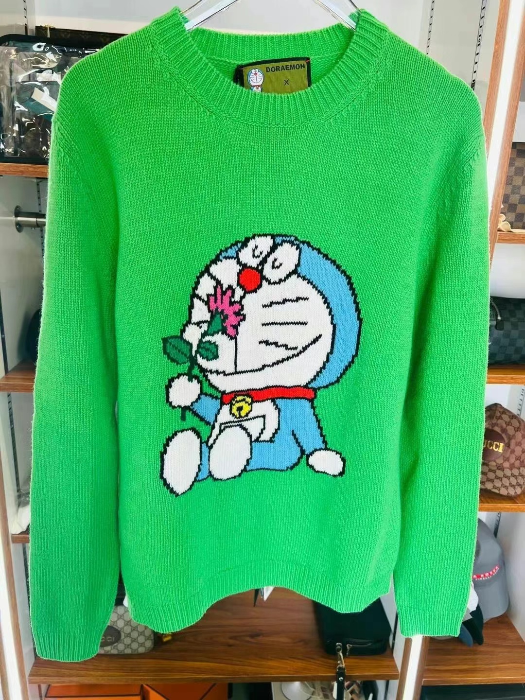 Gucci x Doraemon green sweater size XS29 Gucci x Doraemon green sweater size XS634403694284831129