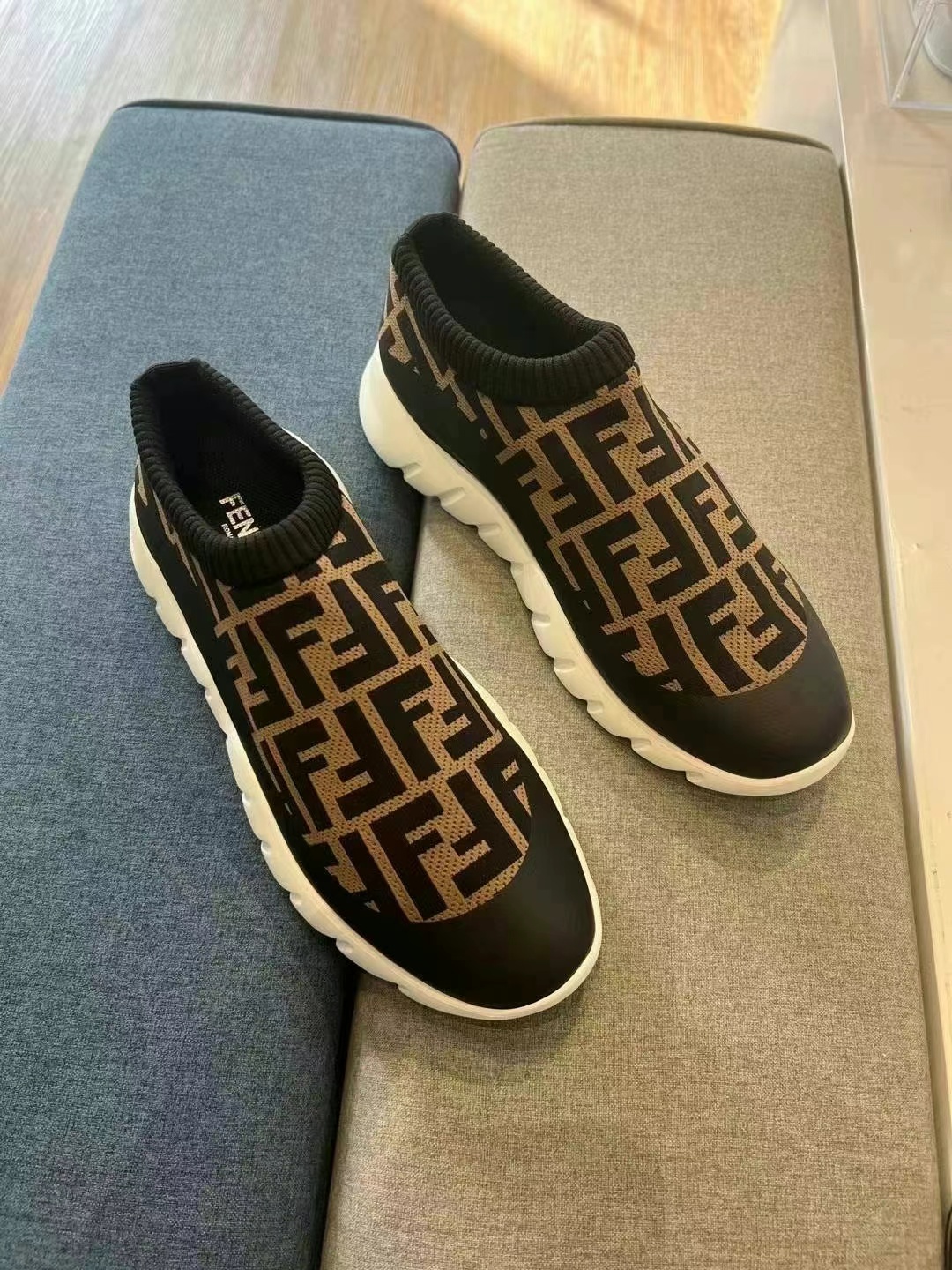 Fendi classic check sneakers10 Fendi classic check sneakers634403112044831110