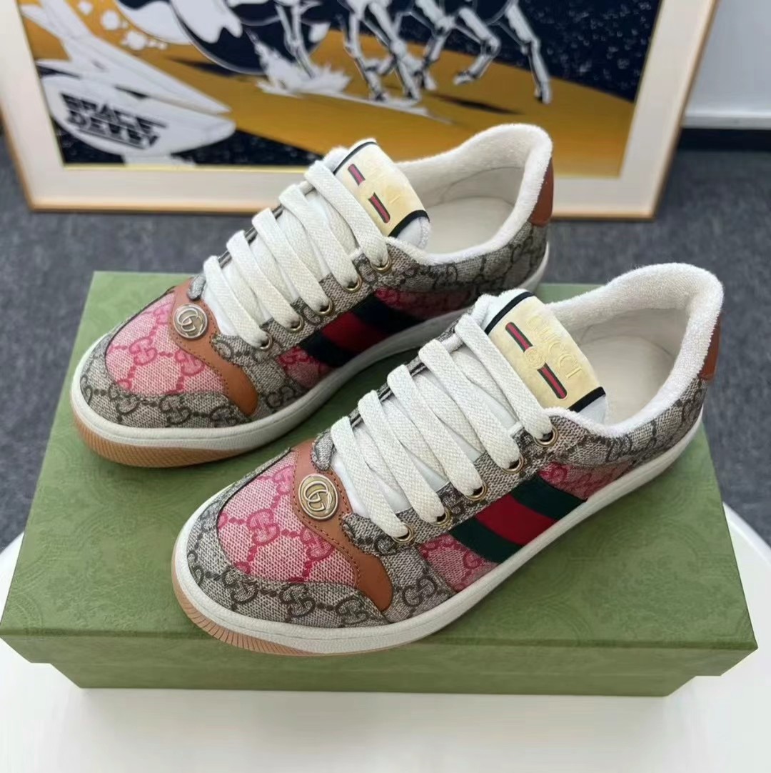 Gucci multicolor vintage sneakers size 364 Gucci multicolor vintage sneakers size 3663440262496258114
